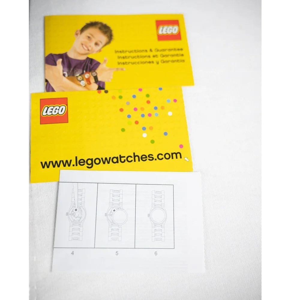 LEGO Superman Buildable Watch Kids Blue Red New Open Box 8020257 DC 2015